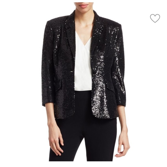 CINQ À SEPT Jana Sequin Blazer size 10 NWT - Picture 1 of 7